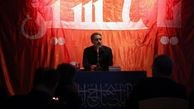 مداحی محمدحسین پویانفر در مراسمی با حضور سیدمحمد خاتمی  + عکس

