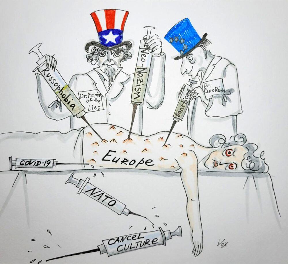 دولت فرانسه به علت یک کاریکاتور توهین‌ آمیز، سفیر روسیه را احضار کرد!