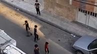  قمه‌کشی کودکان در یکی از خیابان‌های تهران