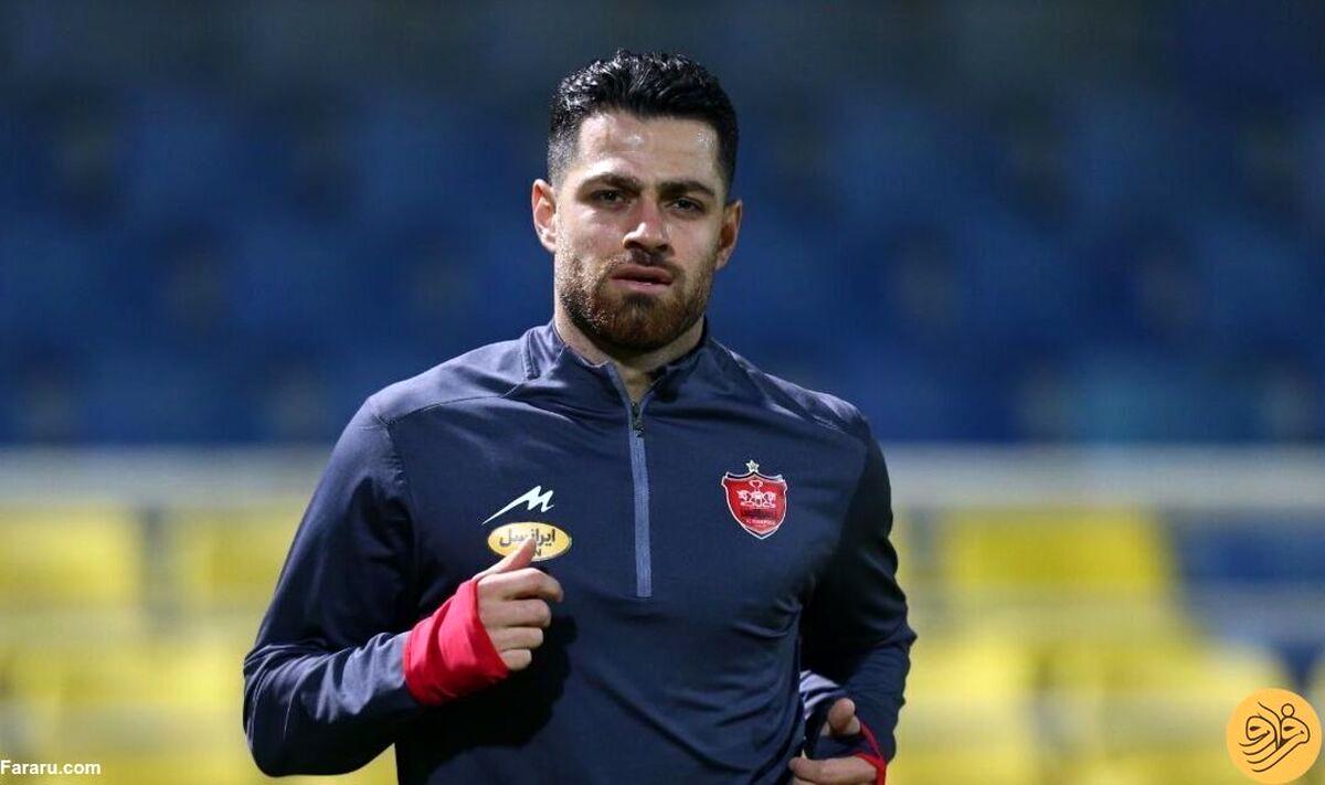 ستاره‌ پرسپولیس بازی با الاهلی  را از دست داد

