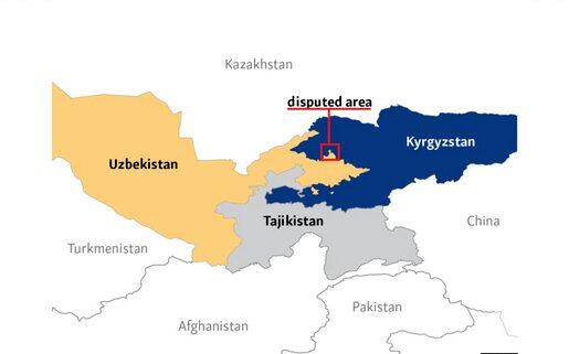از سر گیری درگیری مرزی قرقیزستان و تاجیکستان