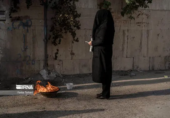 عزاداری بانوانِ نقابزده در «چهل منبر» لرستان 14
