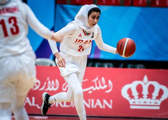 دختران بسکتبال ایران نایب‌قهرمان آسیا شدند