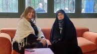 حجاب عضو زن شورای شهر تهران در اسپانیا + عکس
