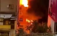 انفجار مرگبار یک ساختمان در استانبول + فیلم