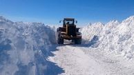 برف، ۱۲۵ روستا در این استان را مسدود کرد