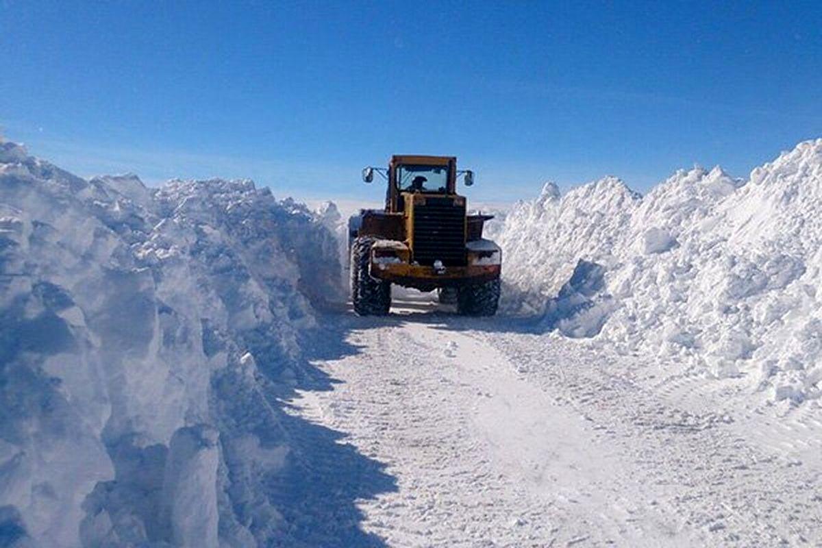 برف، ۱۲۵ روستا در این استان را مسدود کرد
