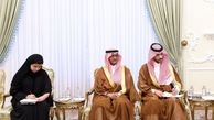 زنی که همراه هیئت سعودی برای بازگشایی سفارت عربستان به تهران آمد، کیست؟+ تصویر
