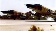 تصاویر ۴ عقاب نیروی هوایی ارتش ایران | ابهت رعب انگیز ۴ جنگنده تیزپرواز را ببینید/ فیلم