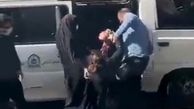 دستور رییس جمهوری درباره برخورد نامناسب پلیس با یک دختر +ویدئوی جنجالی بازداشت یک زن