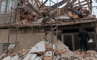 ریزش ساختمان قدیمی در تهران؛ ۴ کارگر نجات یافتند