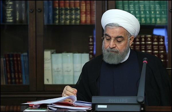عیادت حسن روحانی از وزیر در بیمارستان + عکس
