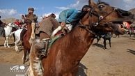 مسابقات بُزکشی در افغانستان + عکس