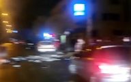 ویدئویی از شعار جنجالی یک زن در خیابان