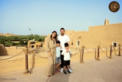 ت تفریح و خوش‌گذرانی لیونل مسی به همراه زنش در عربستان