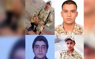 تصاویر جدید از ۴ سرباز کشته‌شده کرمانی + عکس