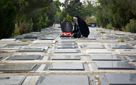 نوشته روی سنگ قبر یک خانم در بهشت زهرا خبرساز شد + عکس