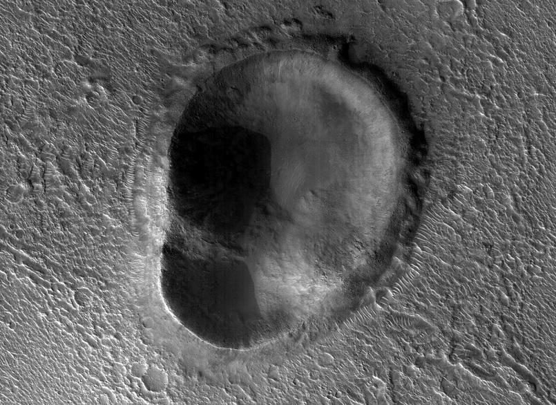 گوش انسان در مریخ دیده شد!+عکس