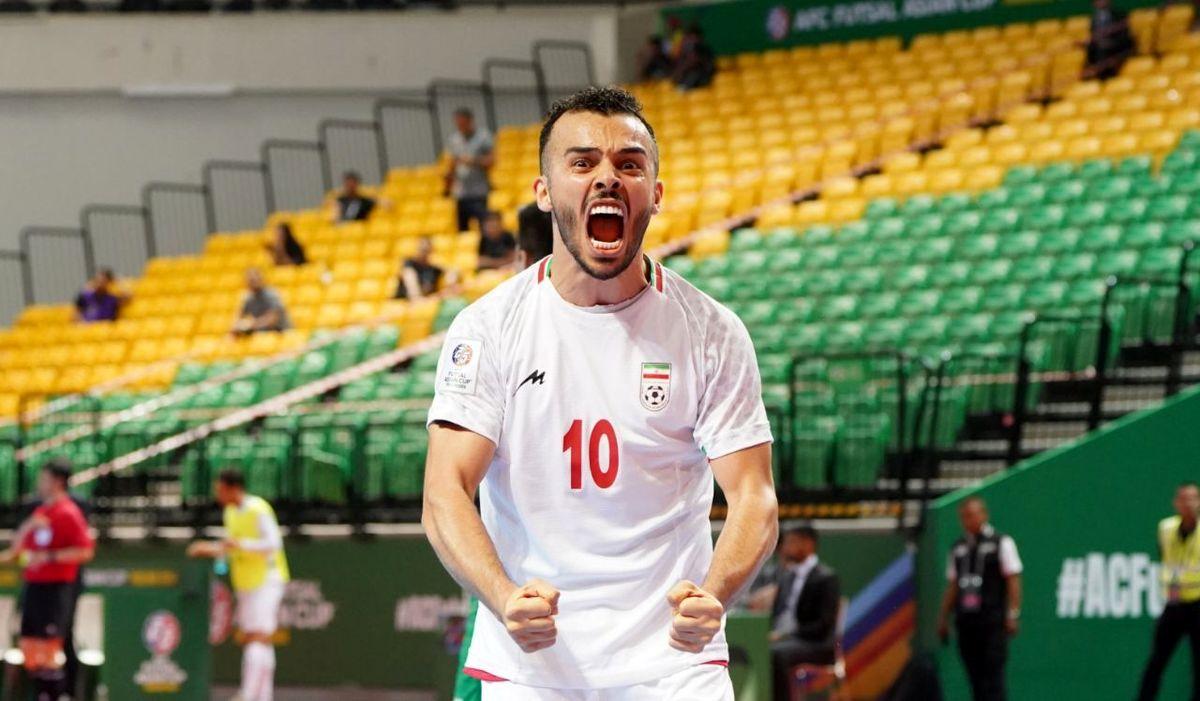 فوتسال ایران به فینال جام ملت‌ها رسید