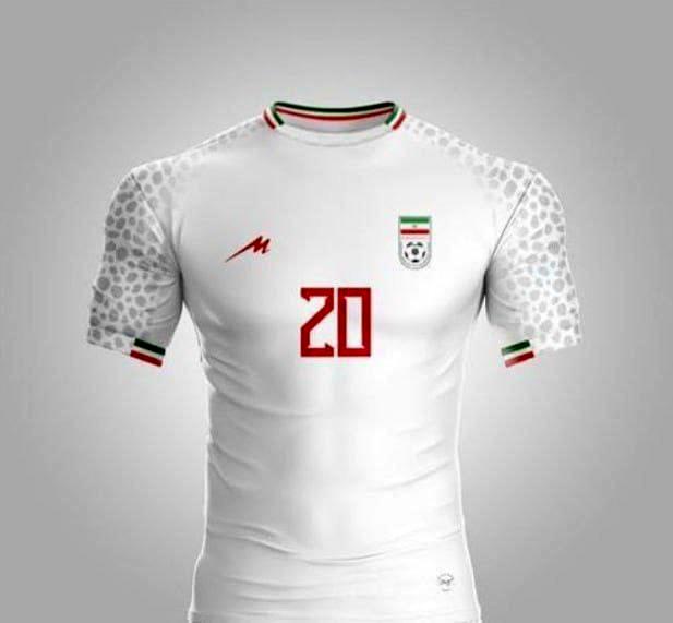 تیکه سنگین کاریکاتوری به پیراهن تیم ملی در جام‌جهانی قطر + عکس