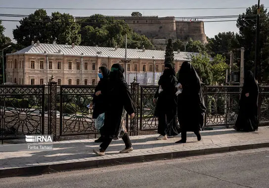 عزاداری بانوانِ نقابزده در «چهل منبر» لرستان 16