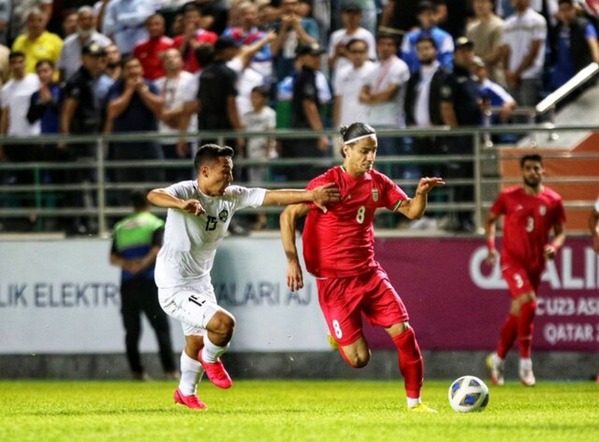 تیم ملی امید ایران از ازبکستان شکست خورد