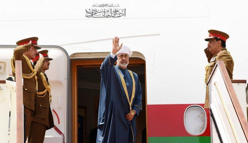 سلطان عمان  تهران  بدون نشست خبری را ترک کرد