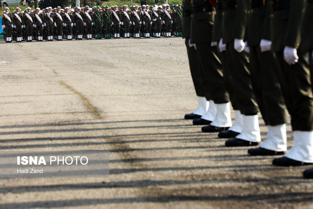 تصاویر دیدنی از حضور زنان نظامی در مراسم رژه روز ارتش + عکس