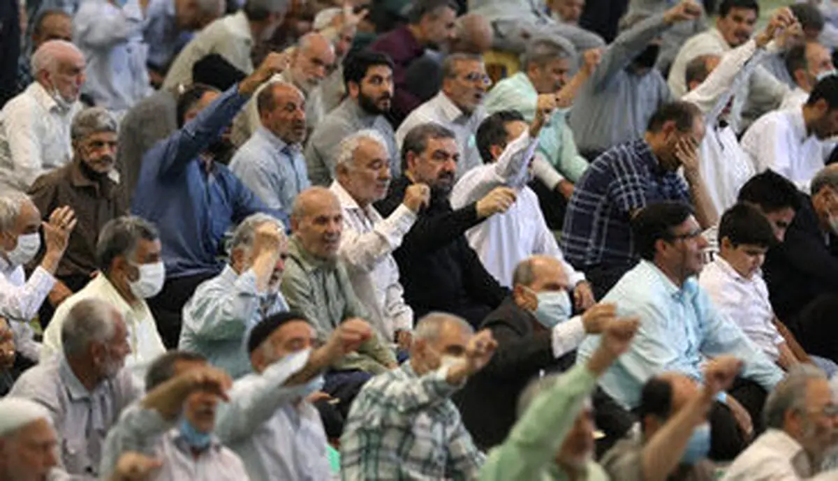 شعار «مرگ بر بیحجاب» در نمازجمعه تهران /ماجرای تهدید مسئولان چه بود؟
