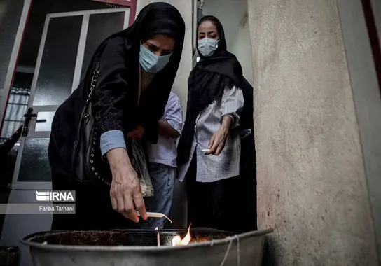 عزاداری بانوانِ نقابزده در «چهل منبر» لرستان 17