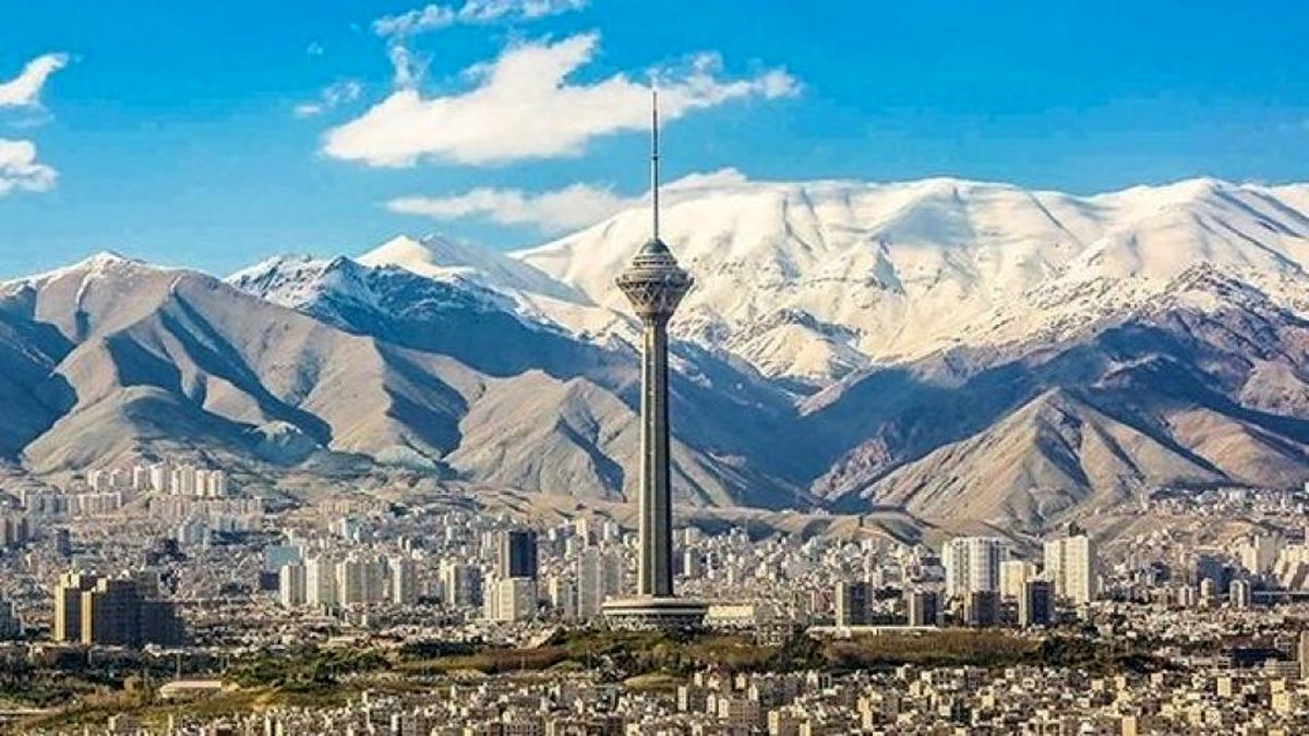 تصویر بی‌نظیری که امروز از تهران منتشر شده + عکس