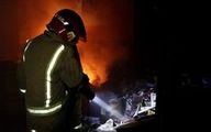 آتش‌سوزی در پاساژ تیراژه تهران +فیلم