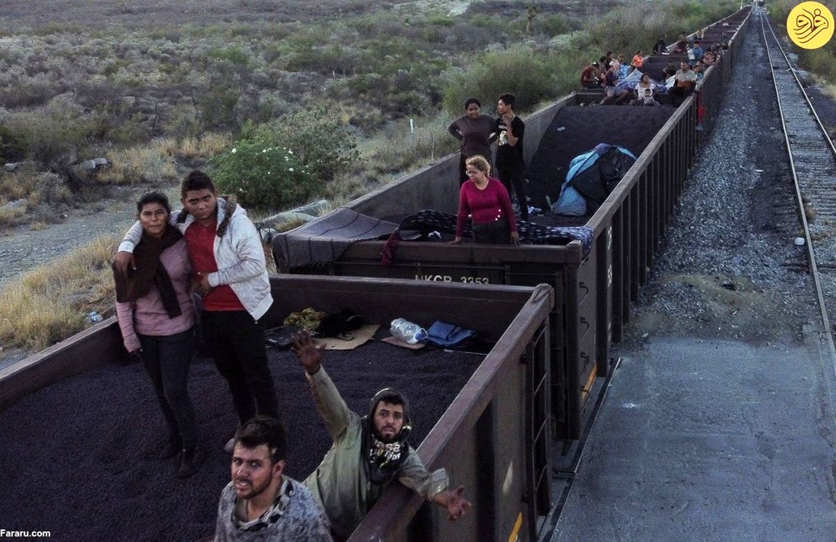عکس/ دردسر جدید برای بایدن/ هجوم بی‌سابقه مهاجران به مرز آمریکا