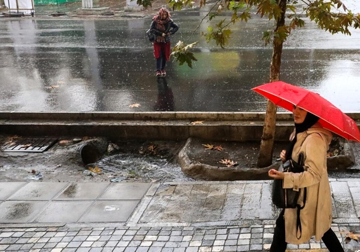 زمان اولین بارش باران بهاری در تهران
