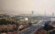 آلودگی هوای تهران رکورد زد