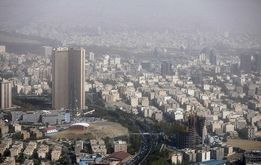 گرد و غبار تهران را تیره کرد