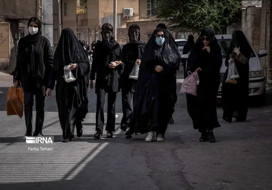 عزاداری بانوانِ نقابزده در «چهل منبر» لرستان 4