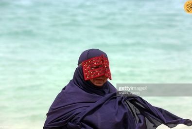 جزیره زنان نقاب دار - قشم - ایران