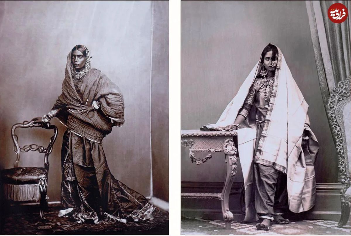 تصاویری از حرمسرای دربار هند و هم‌دوره ناصرالدین شاه قاجار