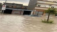 این شهر زیر آب غرق شد! + عکس