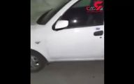 ببینید | حمله وحشتناک خواستگار شرور با قمه به ۱۳ خودرو در مسعودیه 
