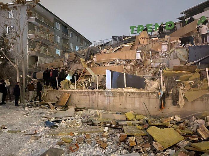 ترکیه روی ویبره/ زلزله شدید لحظاتی پیش ترکیه را لرزاند