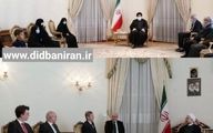 اعتراض به حذف تصویر امام خمینی از نشست رسمی رئیسی
