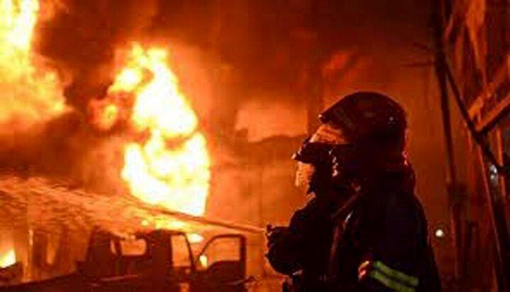 فاجعه وحشتناک در لنگرود /آتش‌سوزی مرگبار در  کمپ ترک‌اعتیاد  +عکس و فیلم 