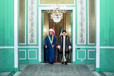 سلطان عمان در تهران