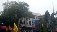 دفتر نخست‌وزیری سریلانکا اشغال شد