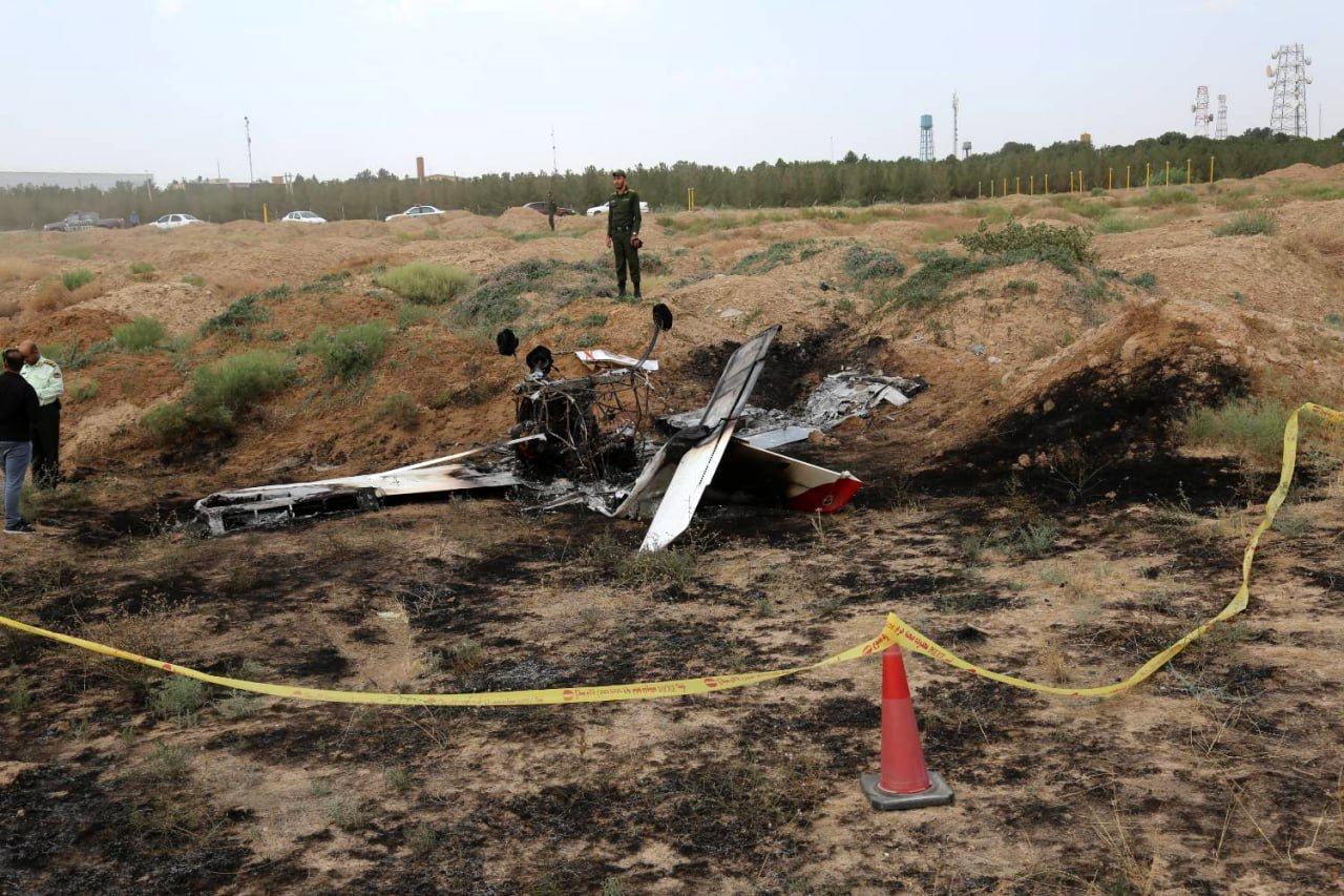 جزئیات سقوط هواپیمای آموزشی فرودگاه پیام و جانباختن سرنشینان/+ تصاویر