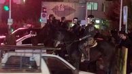 حضور یگان ویژه اسب سوار در تهران! + فیلم 