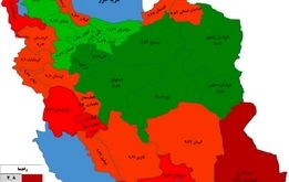 بهت و دل‌نگرانی درباره یک تصویر جدید از  نقشه ایران 
