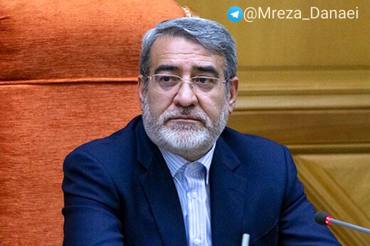 تکذیب شایعه ترور  وزیر کشور  روحانی